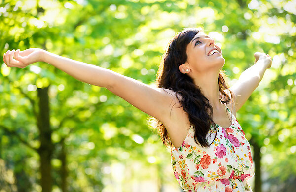 Waldbaden im Bayerischen Wald